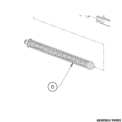 BERETTA - ASSIEME PORTAMOLLA RECUPERO PX4 COMPACT CAL. 9mm