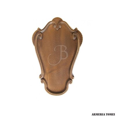 D.C. SCUDETTO PORTATROFEO "BAROCCO" - 20X13