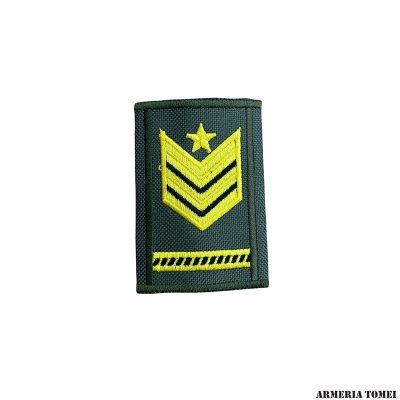 ESERCITO - TUBOLARE IN TESSUTO SERGENTE MAGGIORE CAPO QUALIFICA SPECIALE PER MIMETICA O GIACCA A VENTO