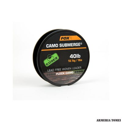 FOX - EDGES™ SUBMERGE FLECK CAMO LEADER 40lb 18.1kg / 10m