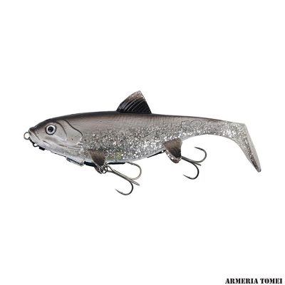 FOX RAGE - SHALLOW REPLICANT ULTRA UV SILVER BAITFISH 23cm (9") 125g