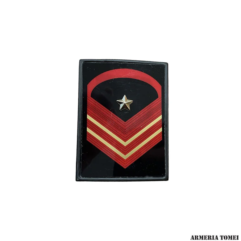 ESERCITO - GRADO METALLO PER DIVISA ELEGANTE CAPORAL MAGGIORE CAPO SCELTO QUALIFICA SPECIALE  (COPPIA)