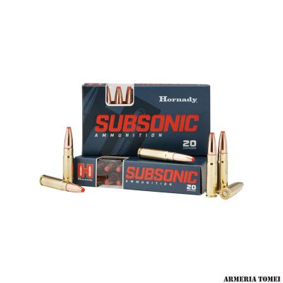 MUNIZIONI - HORNADY - 300 BLACKOUT 190GR SUB-X® SUBSONIC -80877