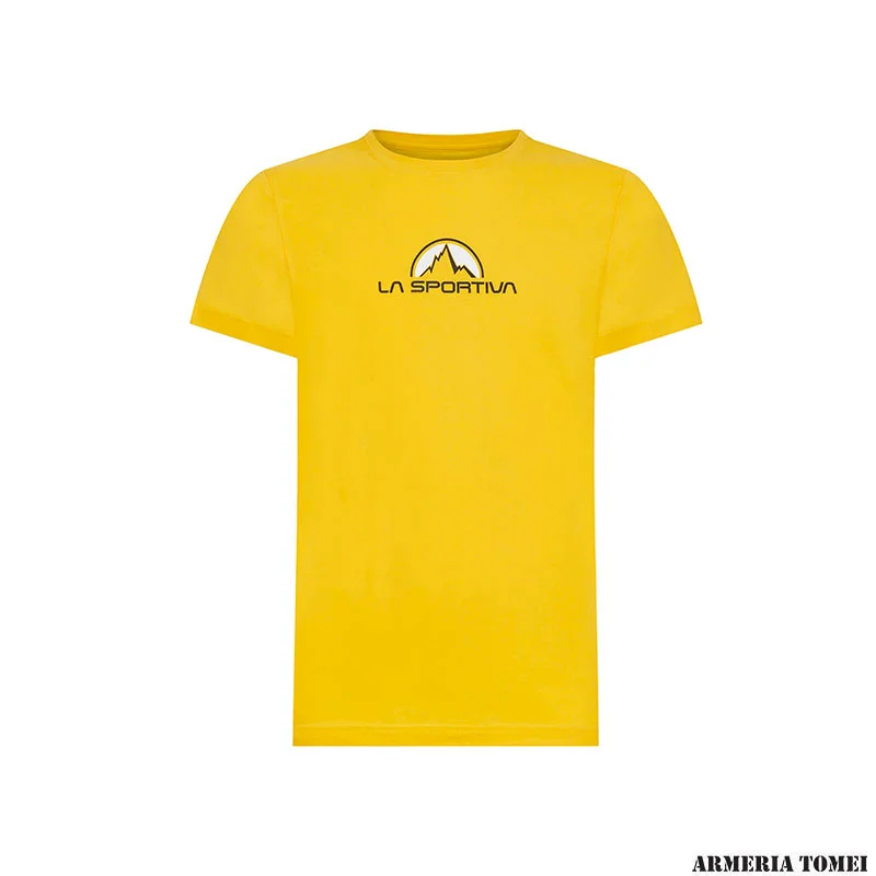 T-SHIRT - LA SPORTIVA - FOOTSTEP TEE Yellow