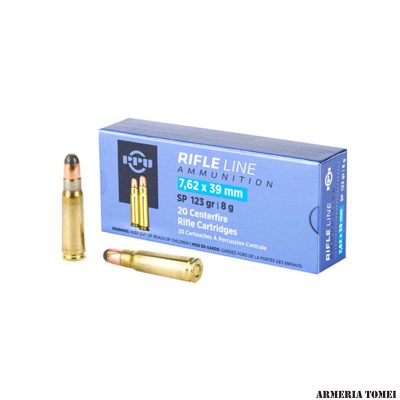 PPU PARTIZAN - 7,62x39 SPRN 123GR - 8,0G