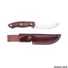COLTELLO - BROWNING - MADERA FIXED WALNUTT LEATHER SHEATH 10cm