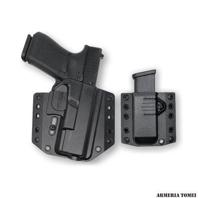 FONDINA - BRAVO CONCEALMENT OWB PER GLOCK 17 CON PORTACARICATORE