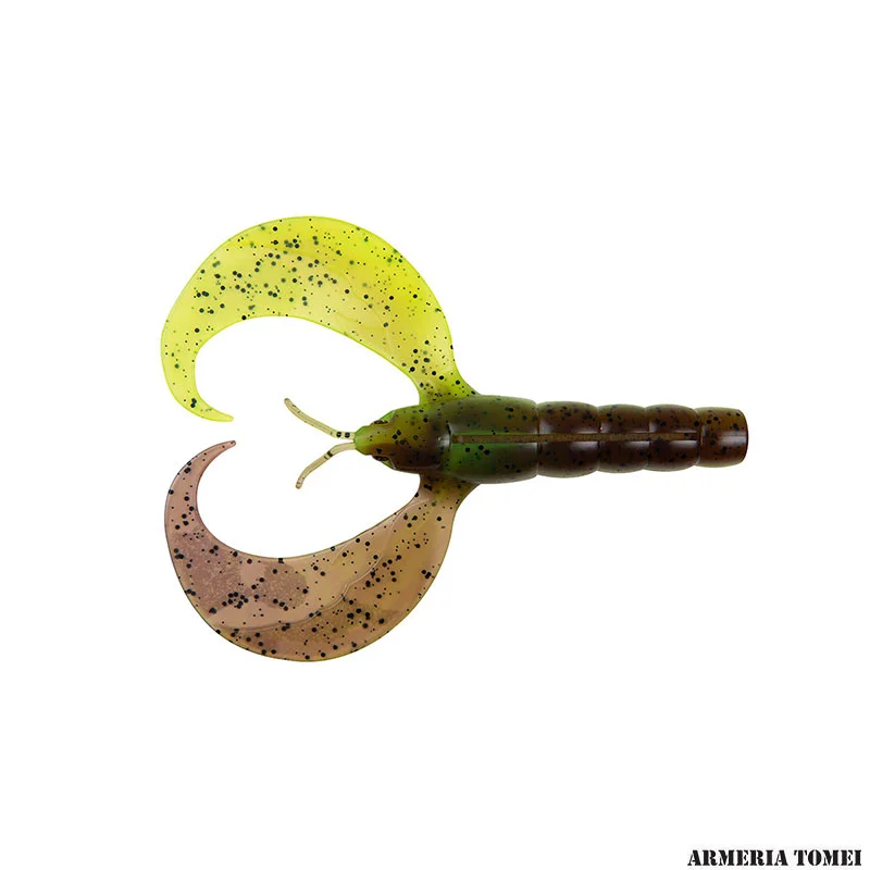 FOX RAGE - MEGA CRAW ULTRA UV 16cm 6.25" Green Pumpkin