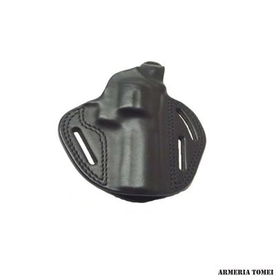 VEGA HOLSTER - FONDINA IN CUOIO A SGANCIO RAPIDO REVOLVER 3" CASTELLO K