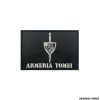 PATCH - ARMERIA TOMEI 10cm x 7cm NERO/BIANCO (VELCRO)