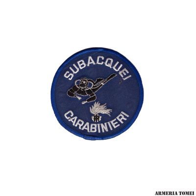 PATCH - CARABINIERI SUBACQUEI -RICAMATO (TERMOADESIVA)