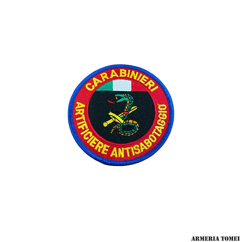 PATCH - CARABINIERI ARTIFICIERE ANTISABOTAGGIO -RICAMATO (TERMOADESIVA)