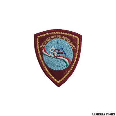 PATCH SCUDETTO DIVISIONE POLIZIA ANTICRIMINE