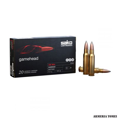 SAKO - GAMEHEAD .308 WIN 153A Soft Point 11,7g | 180gr (20pz)