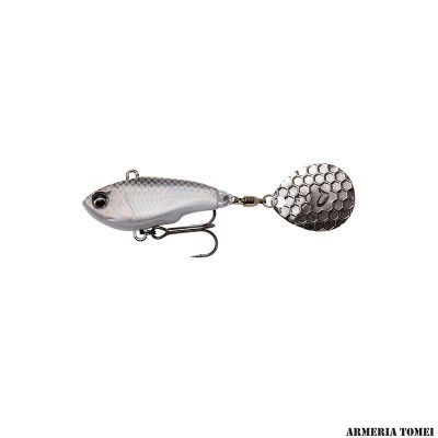 SAVAGE GEAR - FAT TAIL SPIN 6.5cm/16g Sinking WHITE SILVER