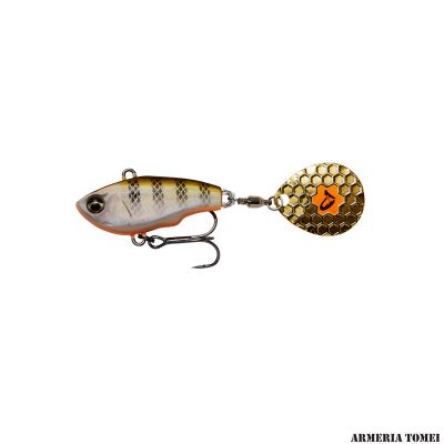 SAVAGE GEAR - FAT TAIL SPIN 6.5cm/16g Sinking PERCH FLUO