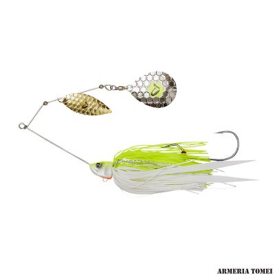 SAVAGE GEAR - DA'BUSH SPINNERBAIT 14cm 21g SINKING Yellow White Silver