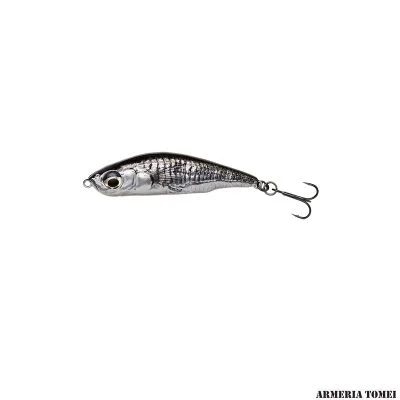 SAVAGE GEAR - 3D STICKLEBAIT PENCIL 7.5cm/13g Slow Sinking BLACK SILVER