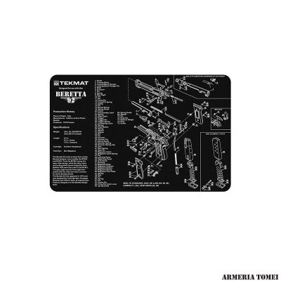 TAPPETINO – TEKMAT – BENCH MAT BERETTA 92 51x38cm