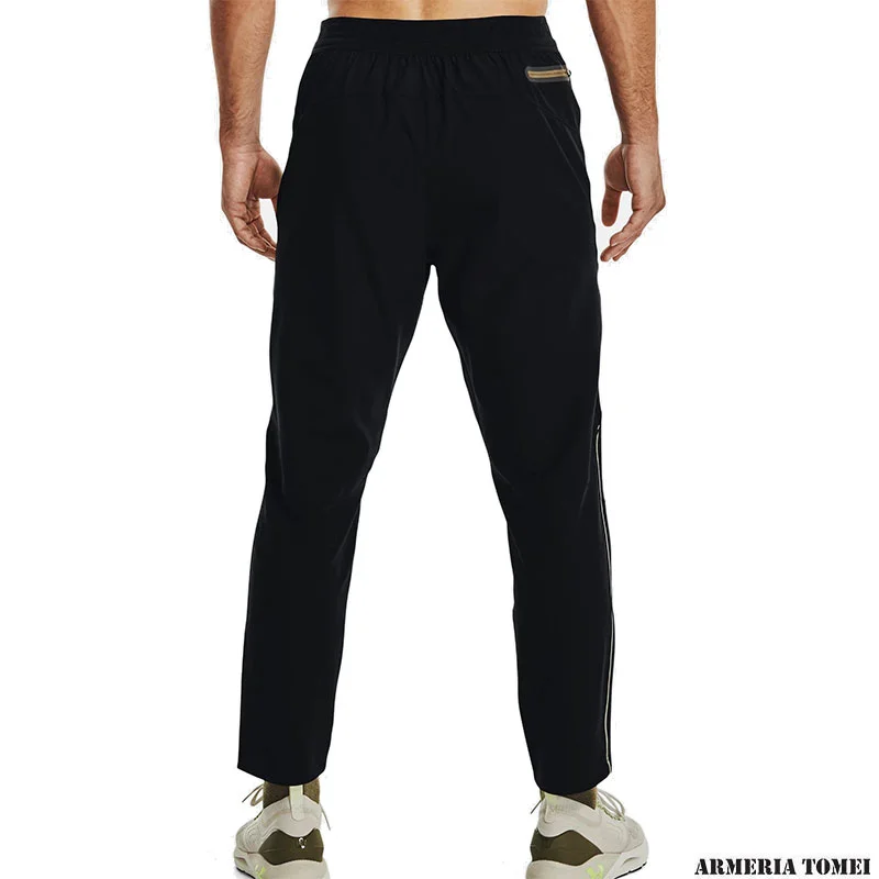 UNDER ARMOUR - UOMO - PANTALONI TERRAIN UNSTOPPABLE CROP Black - immagine 4