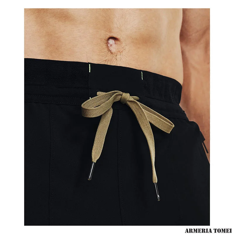UNDER ARMOUR - UOMO - PANTALONI TERRAIN UNSTOPPABLE CROP Black - immagine 7