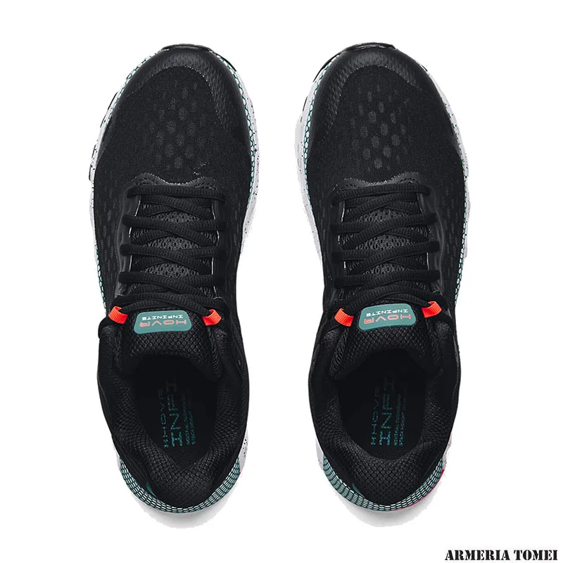 UNDER ARMOUR - UOMO - HOVR™ INFINITE 3 Black / Cerulean - immagine 3