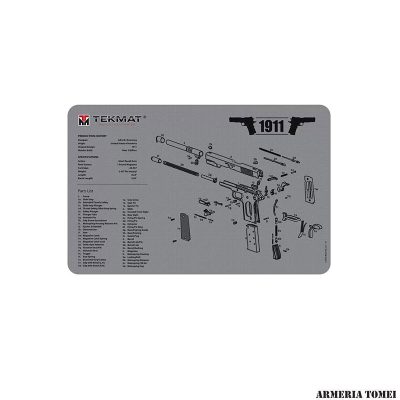 TEKMAT - 1911 GREY GUN CLEANING MAT 28x43cm