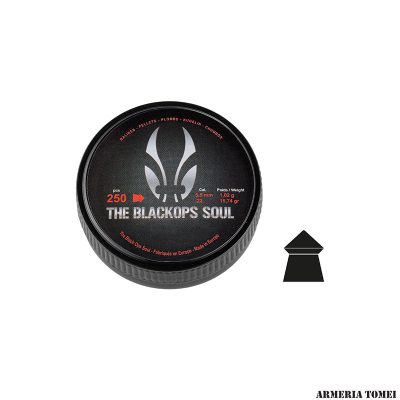 BLACKOPS - SOUL 5,5mm (.22) 1,02g / 15,74gr (250pz)