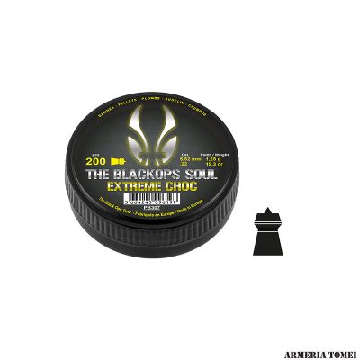 BLACKOPS - SOUL EXTREME CHOC 5,5mm (.22) 1,25g / 19,3gr (200pz)