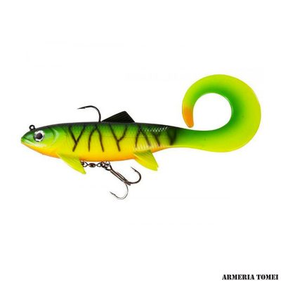 DAM EFFZETT - PIKE SEDUCER CURL TAIL 18cm / 85gr Firetiger