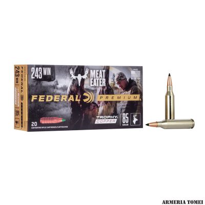 FEDERAL - PREMIUM 243WIN MEATEATER TROPHY COPPER 85gr (20PZ) - P243TC1