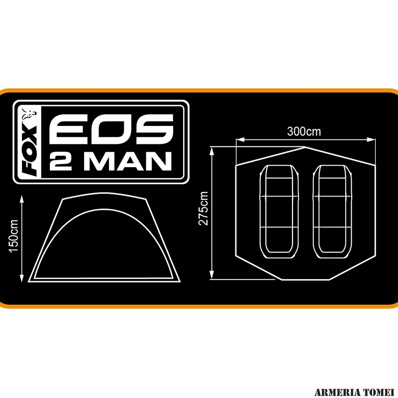 TENDA - FOX EOS 2 MAN BIVVY - immagine 8