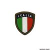 PATCH - SCUDETTO ITALIA PLASTIFICATO VERDE