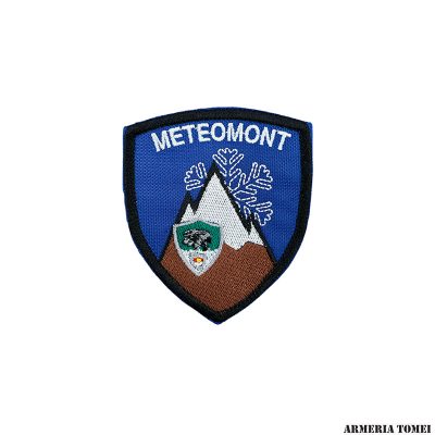 PATCH - OMERALE RICAMATO CON VELCRO METEOMONT- ALPINI