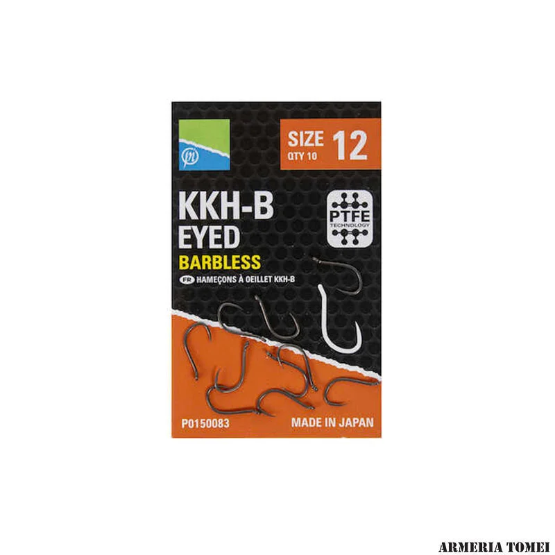 PRESTON - KKH-B HOOKS - EYED SIZE 14
