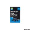 PRESTON - WAGGLER LINK SWIVELS (QTY 8)