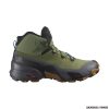SALOMON - UOMO - CROSS HIKE MID GTX Olivine / Magnet / Gum1a