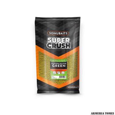 SONUBAITS - SUPERCRUSH GREEN GROUNDBAIT 2kg