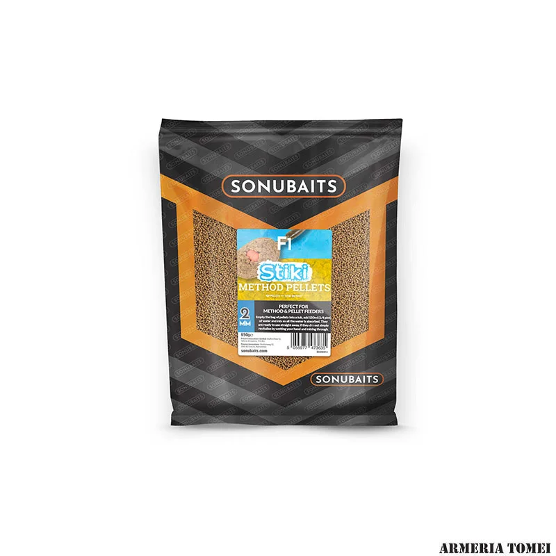 SONUBAITS - F1 STIKI METHOD PELLETS 2MM 650g