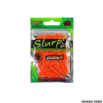 TRABUCCO - SLURP! HONEY WORM XL RED GLITTER (25pz)
