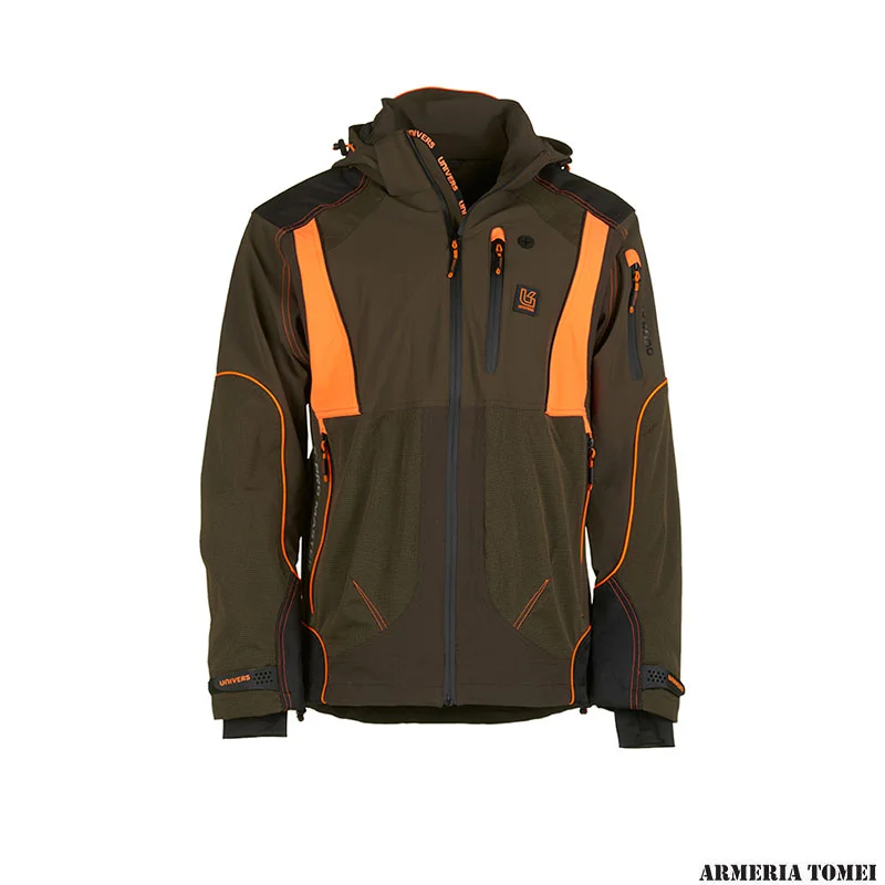 UNIVERS - GIACCA X PRO MASTER U-TEX VERDE/ARANCIO
