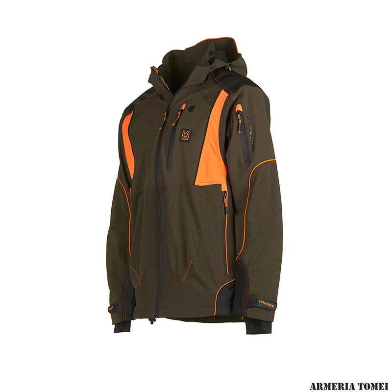 UNIVERS - GIACCA X PRO MASTER U-TEX VERDE/ARANCIO - immagine 2