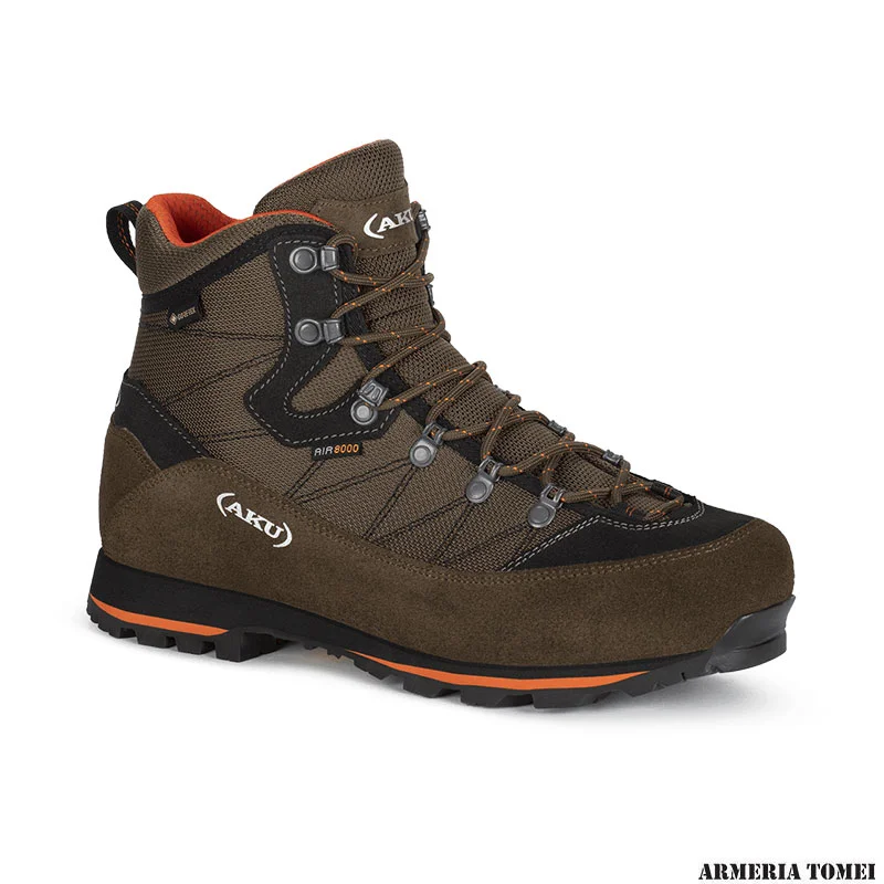 SCARPONI - AKU - 977W TREKKER LITE 3 WIDE GTX Brown/Orange