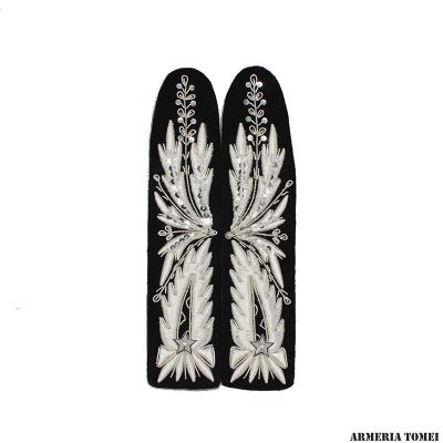 ALAMARI RICAMATI UFFICIALI CARABINIERI CON STELLE