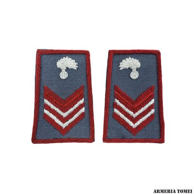 CARABINIERI - TUBOLARI APPUNTATO SCELTO RICAMATI IN CANOTTIGLIA