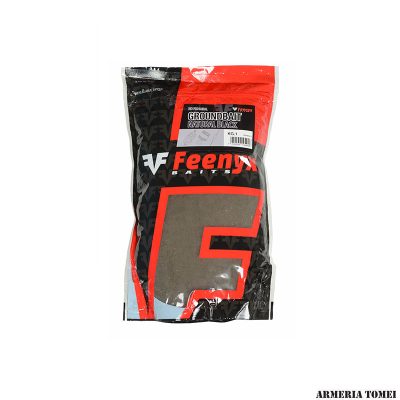 FEENYX BAITS - GROUNDBAIT NATURAL BLACK 1KG