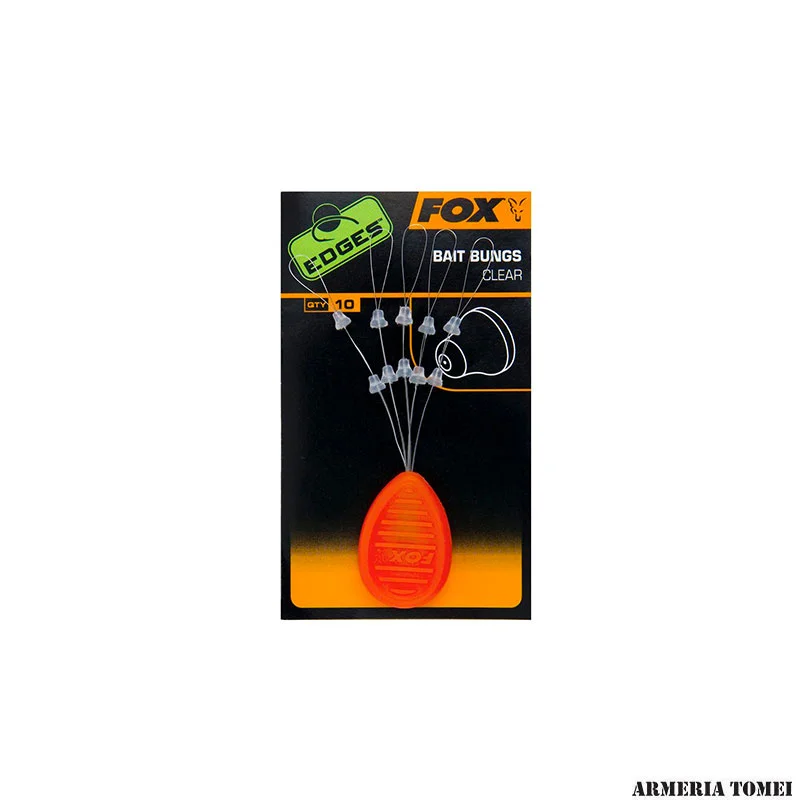 FOX - EDGES™ BAIT BUNGS CLEAR -RED (10pz)