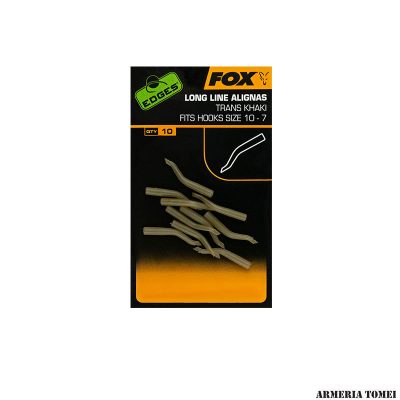 FOX - EDGES™ LINE ALIGNAS FOR HOOK SIZES 5-10 TRAS KHAKI (10 PZ)