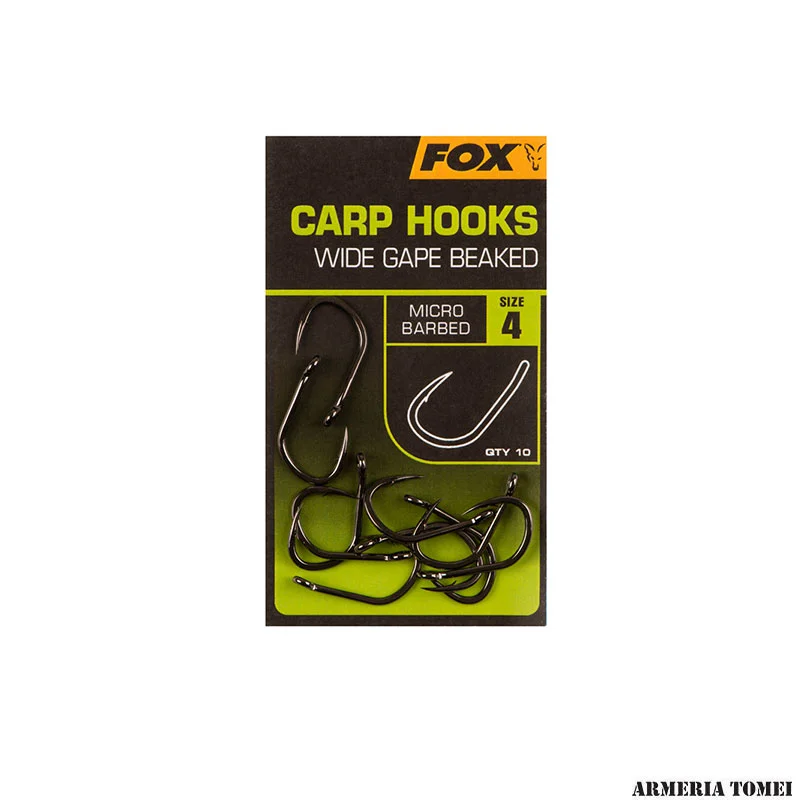 FOX - CARP HOOKS WIDE GAPE BEAKED