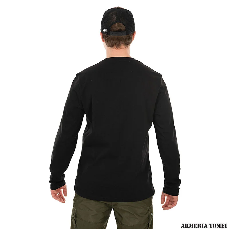 FELPA - FOX - LONG SLEEVE BLACK/CAMO - immagine 2